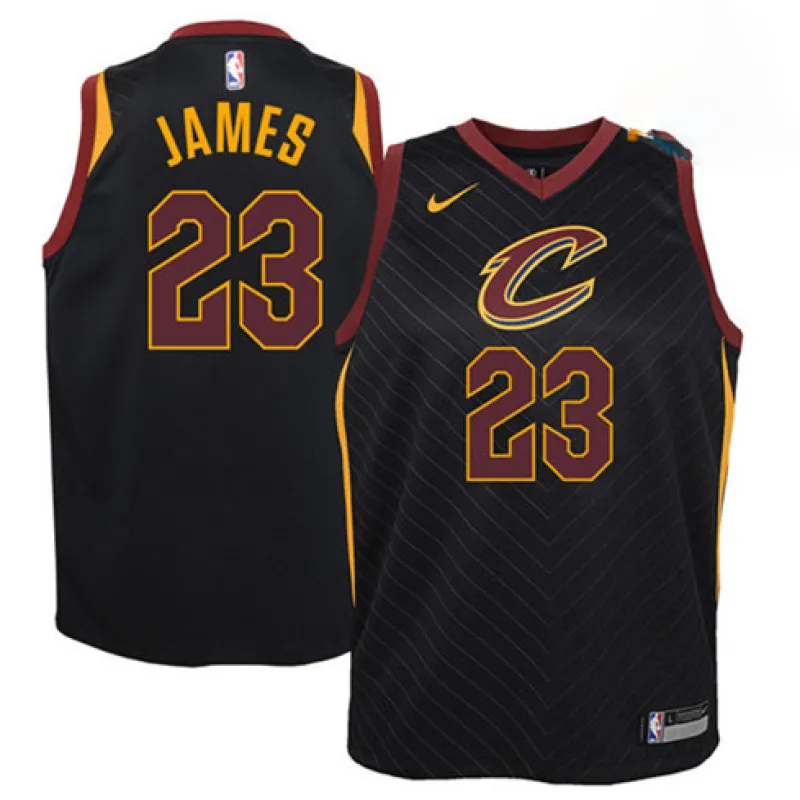 LeBron James, Cleveland Cavaliers - Statement Edition - Black