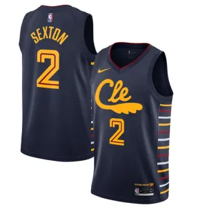 Collin Sexton, Cleveland Cavaliers, 2019/20 Season - City Edition - Black