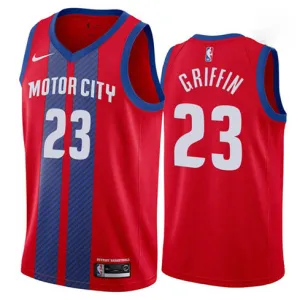 Blake Griffin, Detroit Pistons, 2019/20 - City Edition - Red