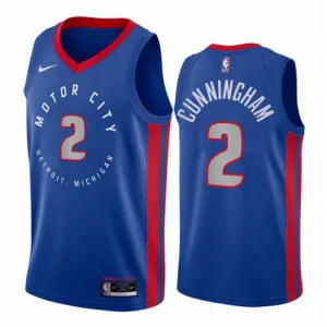 Cade Cunningham's jersey, Detroit Pistons, 2020/21 - City Edition - Blue