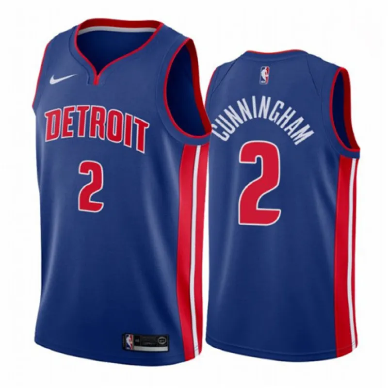 Cade Cunningham's jersey, Detroit Pistons, 2020/21 - Icon Edition - Blue