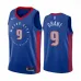 Jerami Grants Trikot, Detroit Pistons, 2020/21 - Stadtausgabe - Blau