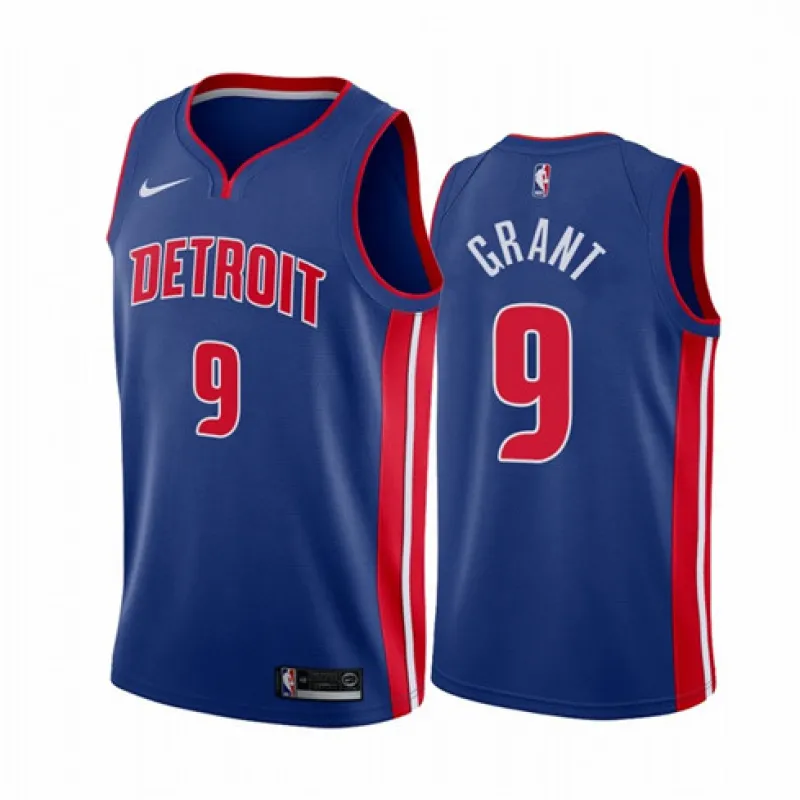Jerami Grant, Detroit Pistons, 2020/21 - Edizione Icona - Blu