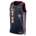 Camiseta unisex de la edición de fan del All-Star Game de la NBA 2025 de la marca Jordan - Azul marino