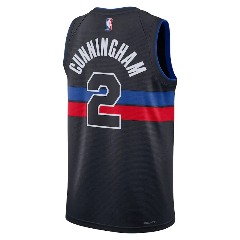 Maglia Cade Cunningham Detroit Pistons Jordan Brand unisex Swingman
