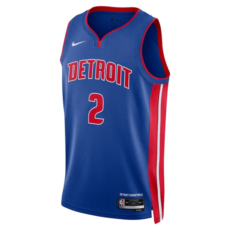 Cade Cunningham, Detroit Pistons Unisex Swingman Jersey - Icon Edition - Blue