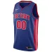 Detroit Pistons Swingman Custom Jersey - Icon Edition - Blue