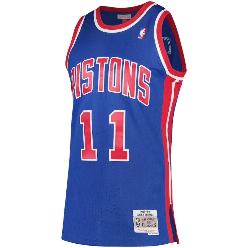 Isiah Thomas Detroit Pistons Mitchell & Ness 1988/89 Classic Edition