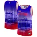 Detroit Pistons NBA y KidSuper Studios de Fanatics Camiseta de la ciudad natal unisex - Rojo