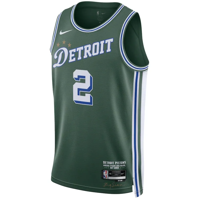 Maillot Cade Cunningham Detroit Pistons unisexe 2022/23 Swingman City Edition