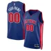 Detroit Pistons Camiseta personalizada Diamond Swingman 2021/22 - Edición Ícono - Azul