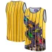 Indiana Pacers, NBA and KidSuper Studios Unisex Hometown Jersey - Gold
