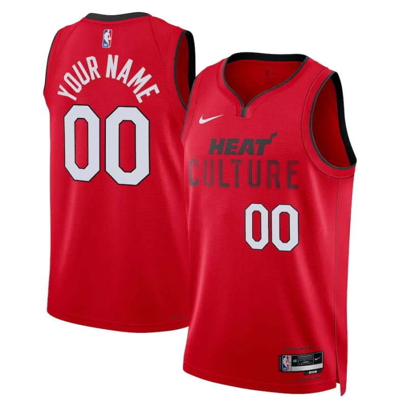 Miami Heat Unisex 2024/25 Custom Swingman City Edition Jersey