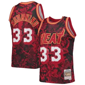 Alonzo Mourning Miami Heat Mitchell & Ness 1996/97 Hardwood Classics Lunar New Year Trikot