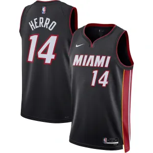 Tyler Herro, Miami Heat Unisex Swingman-Trikot - Icon-Edition - Schwarz