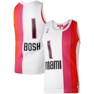 Chris Bosh Miami Heat Mitchell & Ness Damen 2011/12 Hardwood Classics Swingman Trikot