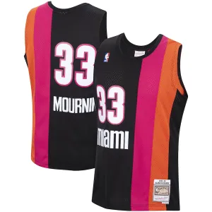 Alonzo Mourning Miami Heat Mitchell & Ness 2005/06 Swingman Hardwood Classics Trikot