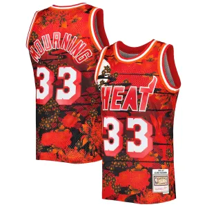 Alonzo Mourning Miami Heat Mitchell & Ness 1996/97 Hardwood Classics Lunar New Year Trikot