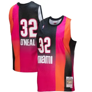 Shaquille O’Neal Miami Heat Mitchell & Ness 2005/06 Hardwood Classics Fadeaway Swingman Trikot