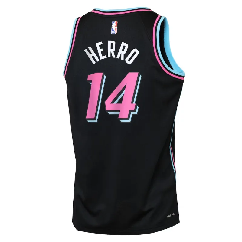 MIA Herro 2025/26 Swingman City Edition Jersey Black