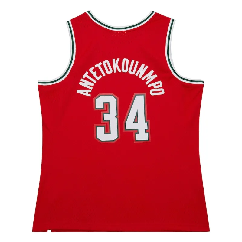 Camiseta Giannis Antetokounmpo Bucks 2014-15 - Mitchell & Ness HWC