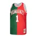 Maglia Swingman Split Hardwood Classics Mitchell & Ness Milwaukee Bucks Oscar Robertson 1971/72