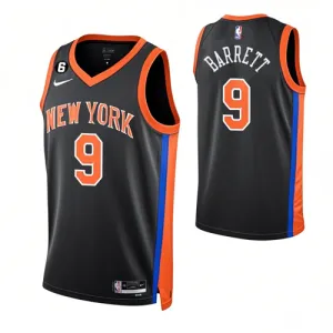 RJ Barrett's jersey, New York Knicks, 2022/23 City Edition, Black