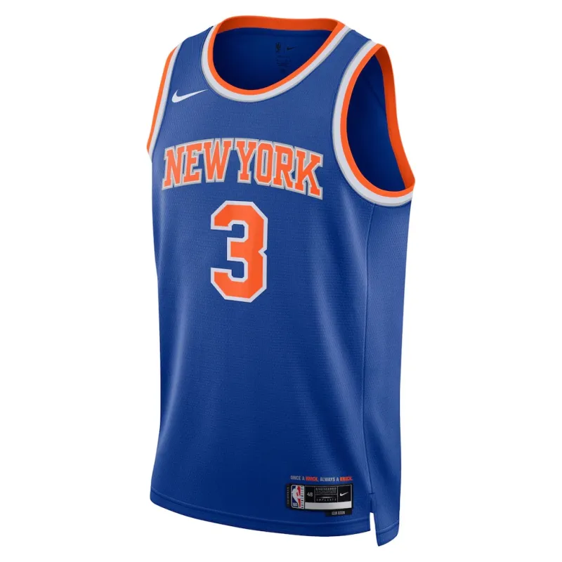 New York Knicks Camiseta Swingman Josh Hart - Edición Icon - Azul