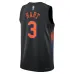 New York Knicks Josh Hart Swingman Jersey - Statement Edition - Blue