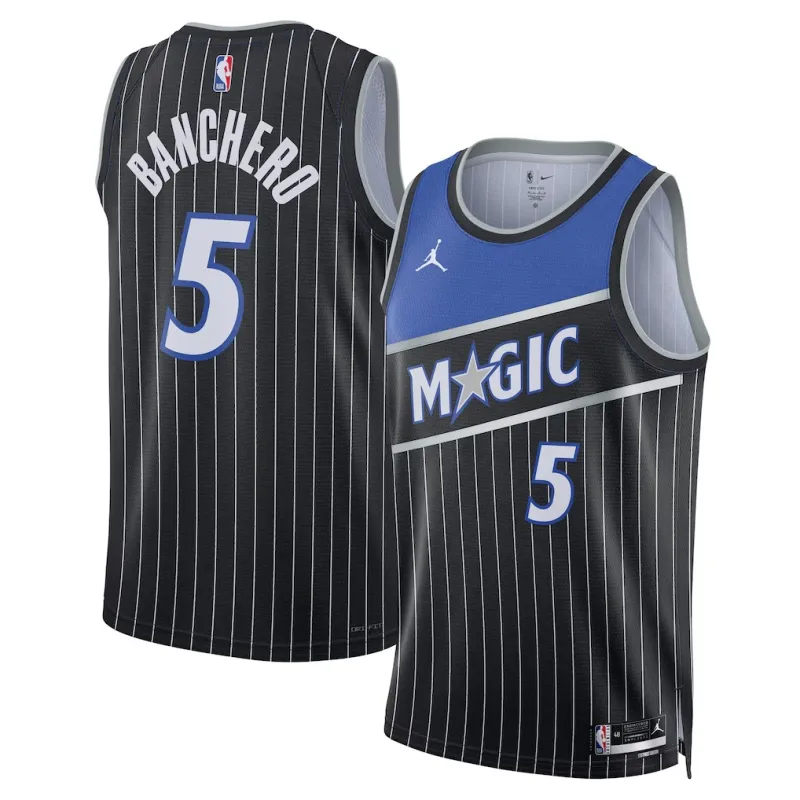Orlando Magic Paolo Banchero Swingman Jersey - Personalization Edition - Black