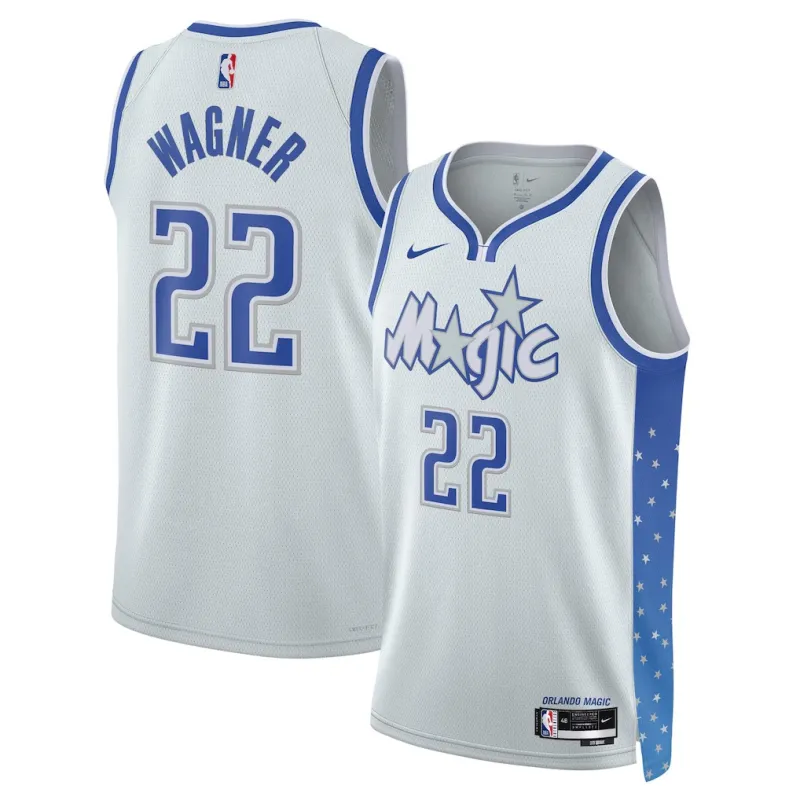 Orlando Magic Franz Wagner 2025/26 Swingman Jersey - City Edition - Silver