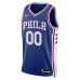 Philadelphia 76ers Unisex 2022/2023 Saison Swingman Angepasstes Jersey Royal-Edition - Icon-Edition - Blau