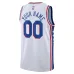 Philadelphia 76ers Maillot personnalisé Swingman unisexe de la saison 2022/23 - Édition de l'Association - Blanc