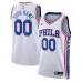 Philadelphia 76ers Maillot personnalisé Swingman unisexe de la saison 2022/23 - Édition de l'Association - Blanc