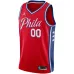 Philadelphia 76ers Jordan Brand Swingman Custom Jersey - Statement Edition - Red