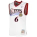 Allen Iverson Philadelphia 76ers Mitchell & Ness 2001/02 Classic Edition Swingman Jersey - White