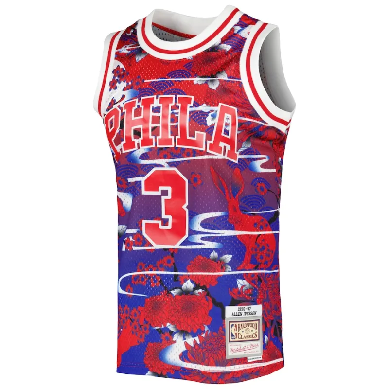 Allen Iverson 76ers Trikot 1996-97 - Mitchell & Ness Lunar New Year