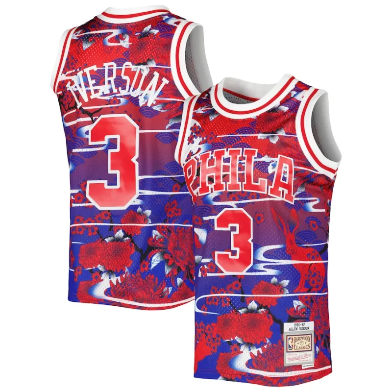 Allen Iverson 76ers Trikot 1996-97 - Mitchell & Ness Lunar New Year