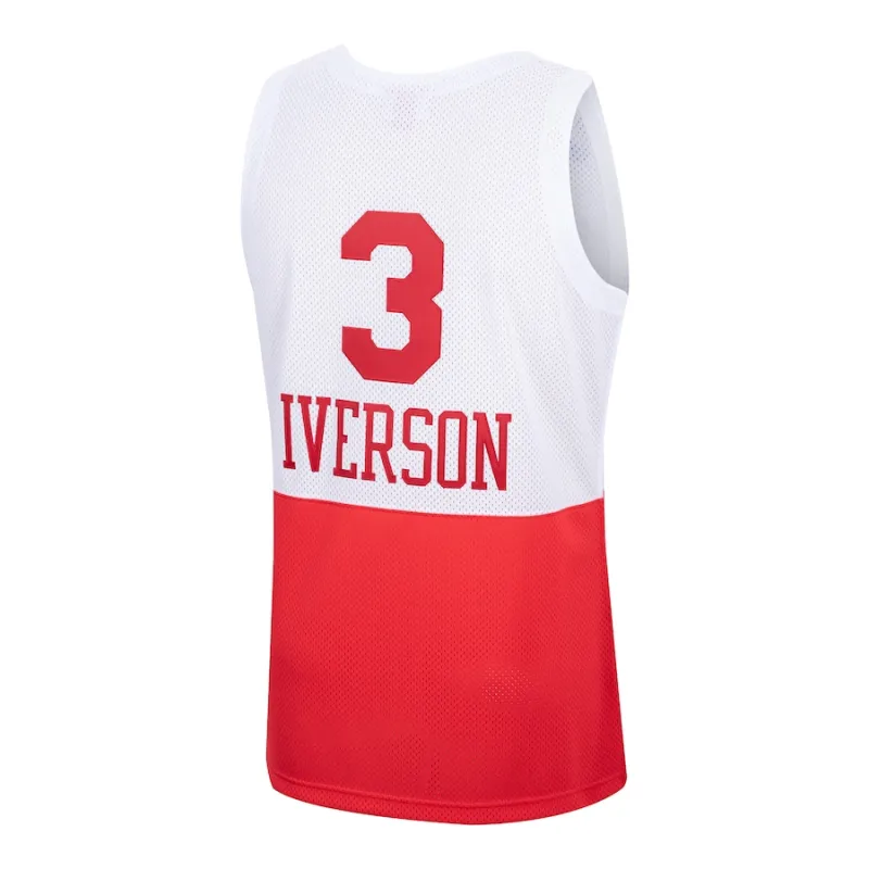 Allen Iverson Philadelphia 76ers Mitchell & Ness 2003/04 Hardwood Classics Authentic Jersey - White