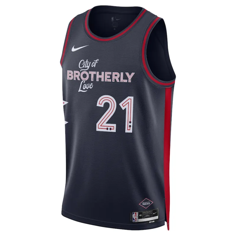 Joel Embiid Philadelphia 76ers 2023-24 City Edition Unisex Jersey