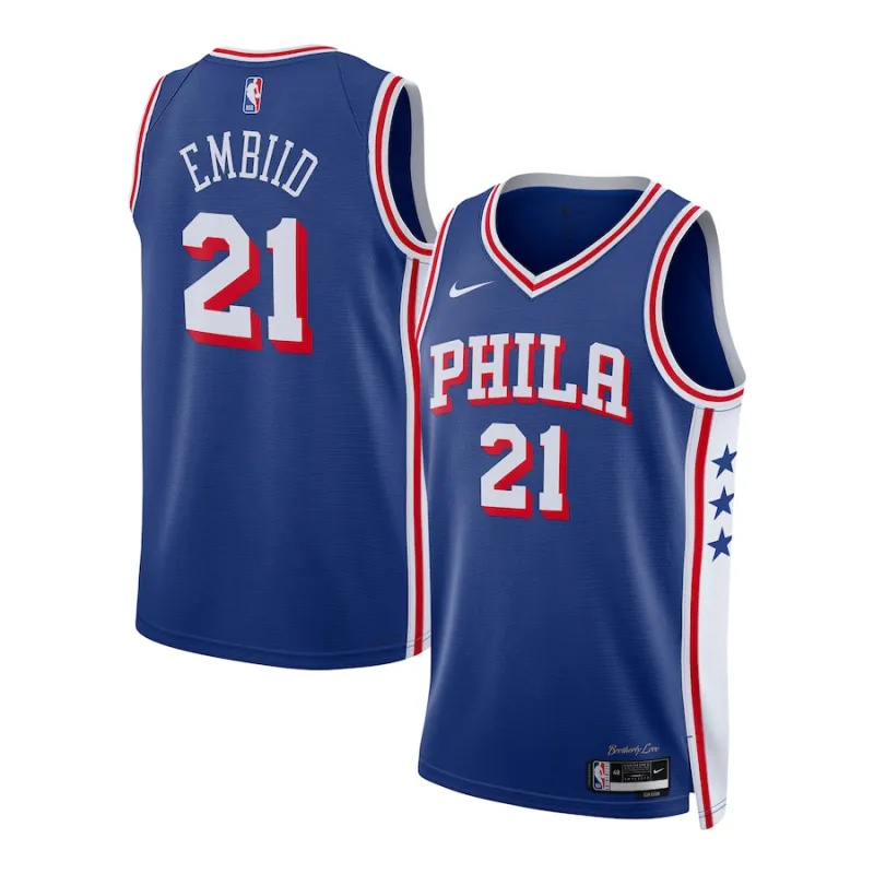 Joel Embiid Philadelphia 76ers Unisex Swingman Jersey - Icon Edition - Royal Blue