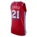 Joel Embiid Philadelphia 76ers Jordan Brand Authentic Player Jersey - Statement Edition - Red