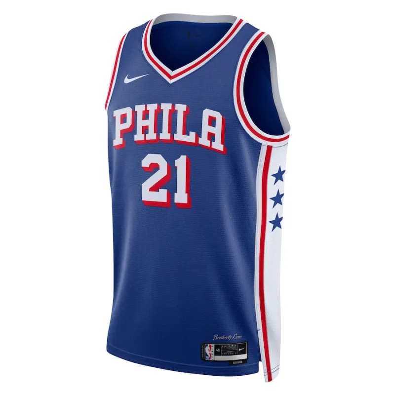 Joel Embiid Philadelphia 76ers Youth Swingman Jersey - Icon Edition - Royal Blue