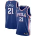 Joel Embiid Philadelphia 76ers Maglia Swingman 2019/2020 - Edizione Icone - Blu Reale