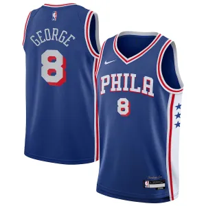 Paul George Philadelphia 76ers Youth Swingman Jersey - Icon Edition - Royal Blue