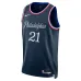 Philadelphia 76ers Joel Embiid 2025/26 Swingman Jersey - City Edition - Blue