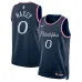 Philadelphia 76ers Tyrese Maxey 2025/26 Swingman Jersey - City Edition - Blue