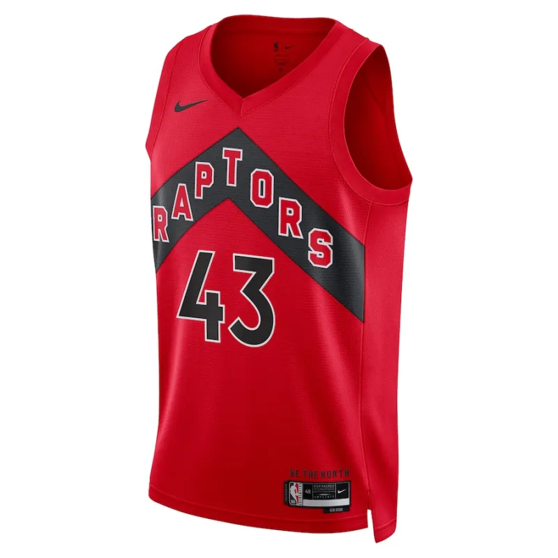 Pascal Siakam Toronto Raptors Unisex Swingman Jersey - Icon Edition - Red