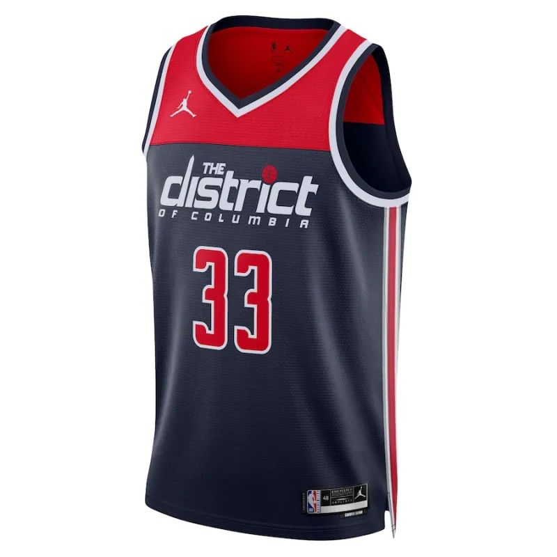 Maillot Kyle Kuzma Washington Wizards Jordan Brand Swingman