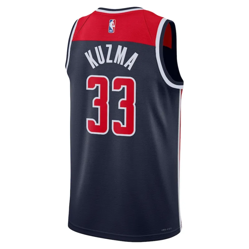 Maillot Kyle Kuzma Washington Wizards Jordan Brand Swingman